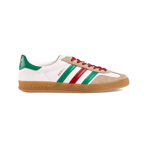 gucci adidas gazelle white|gucci gazelle price.